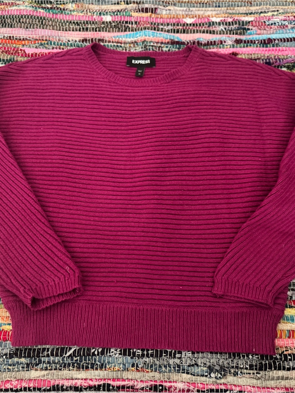 Wine Colored Express Sweater